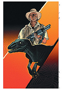 Stalo žaidimas - Unmatched. Jurassiko parkas. InGen vs Raptorai + taisyklės lietuvių kalba